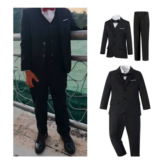 Traje, Blazer, Smoking Para Niño, Incluye Corbatín, Pantalón