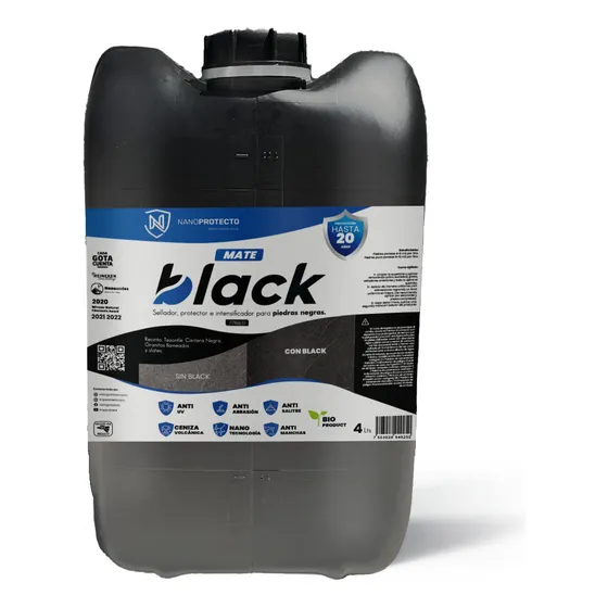 Protector Intensificador Para Piedras Negras Black Mate 20l