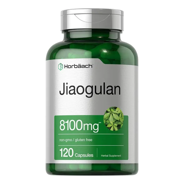 Suplemento Extracto De Jiaogulan 8100mg 120 Capsula Horbaach