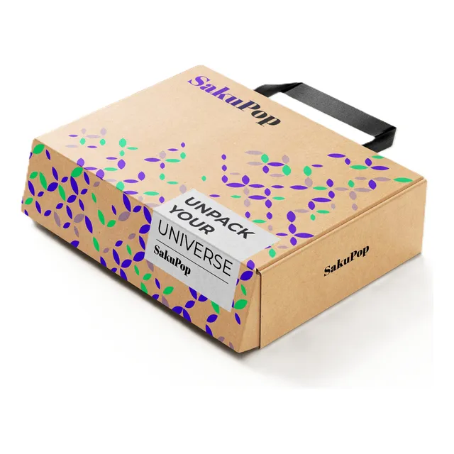 Caja Carton Corrugado Marron Sakupop