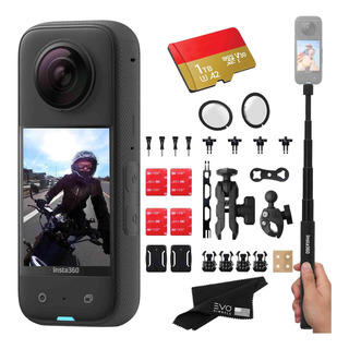 Paquete De Motocicleta Insta360 X3: Cámara De Acción 360 Imp Paquete De Motocicleta Insta360 X3: Cámara De Acción 360 Imp