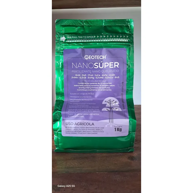 Nanosuper Fertilizante Nano Quelatado (uso Agricola)