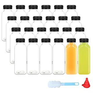 Paquete De 24 Botellas De Plástico Pet Transparente De... Paquete De 24 Botellas De Plástico Pet Transparente De...