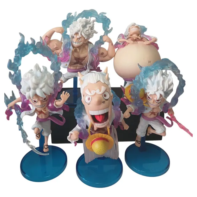 Figuras Luffy One Piece Gear 5 Dios Del Sol Nika Modelos