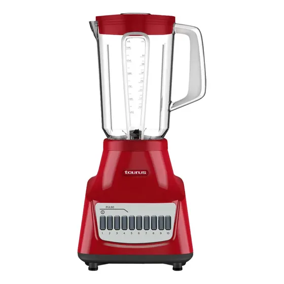 Licuadora 1.5 L Taurus Potenza Rouge Alta Potencia 750 Watts Color Rojo