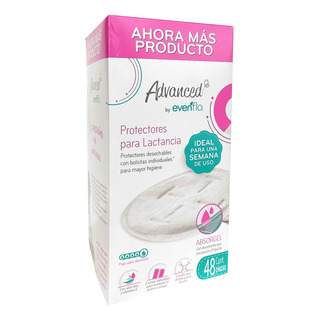 Protectores Lactancia Advanced Evenflo Absorgel C/48 Pzas Protectores Lactancia Advanced Evenflo Absorgel C/48 Pzas