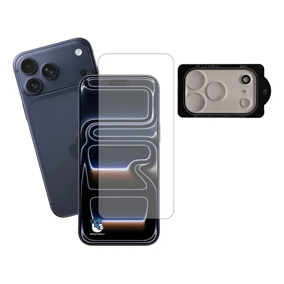 Vidrio Templado Transparente iPhone 17 Pro + Vidrio Cámara | Cuotas sin interés