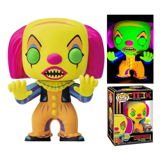 Funko Pop Pennywise # 55 - Black Light Special Edition