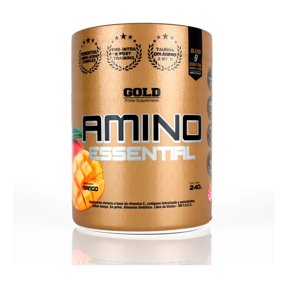 Gold Nutrition Amino Essential Aminoacidos Suplemento 240gr