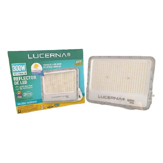 Reflector 300w Alto Factor Potencia Lumileds Marca Lucerna