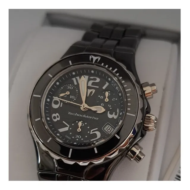 Reloj Technomarine Ceramico  Dama 32mm Nuevo/original