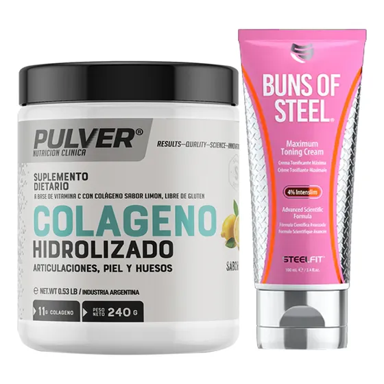 Buns Of Steel Reductora Colageno Hidrolizado Sin Tacc Pulver