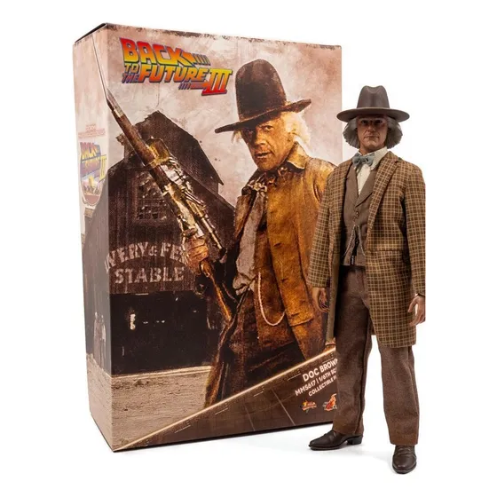 Doc Brown Back To The Future Part Iii Hot Toys