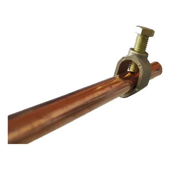 Barra De Tierra Copperweld Para Cerco Eléctrico C/conector 