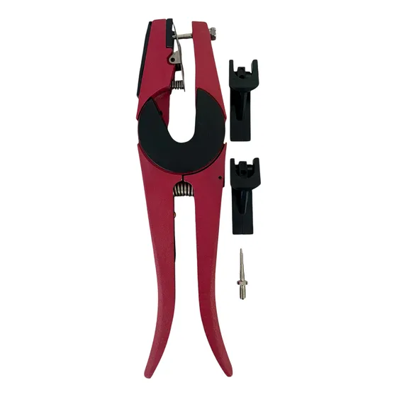 Pinza Caravanas Universal Tipo Allflex Con Aguja De Repuesto