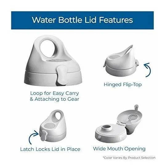 Goldfish Wrap Botella Agua Tapa Naranja Wb Oz