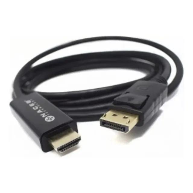 Naceb Technology Adaptador Hdmi Macho/displayport Macho 1.8m