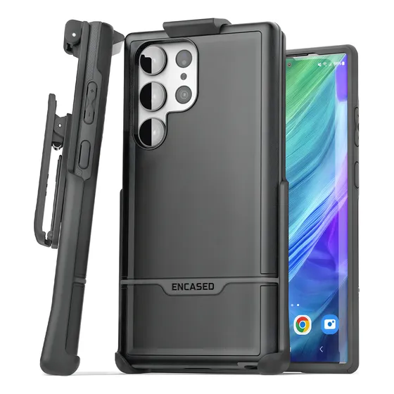 Funda Uso Rudo Para Samsung Galaxy S23 Ultra Con Clip