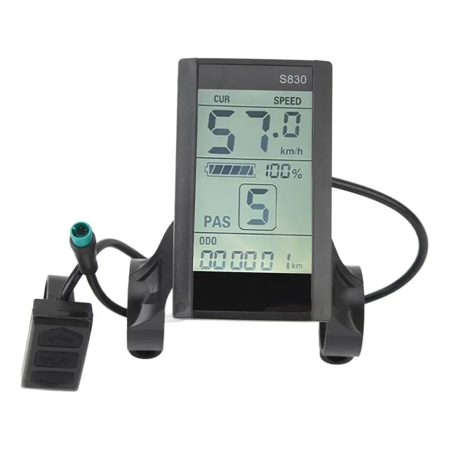 Panel Lcd Impermeable 24/36/48v Para Scooter Eléctrico