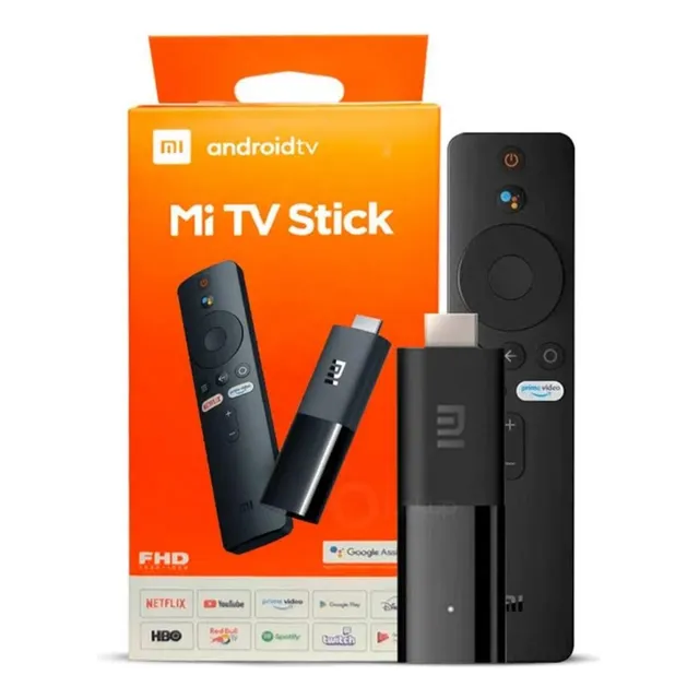 Xiaomi Mi Tv stick Full Hd 8gb Chromecast streaming con control color negro