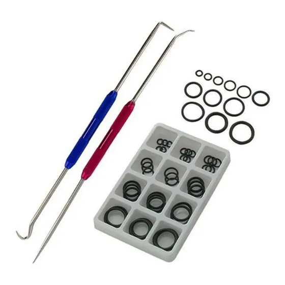 Kit Extractor Oring Arandelas Chavetas 2 Pzas + 50 Orings S.