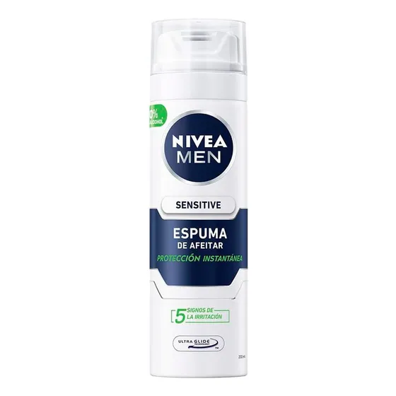 Espuma De Afeitar Nivea For Men Sensitive 200ml