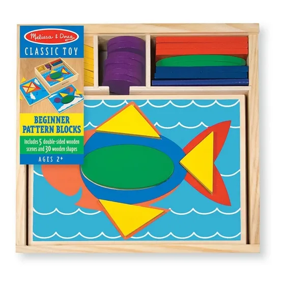 Melissa & Doug Bloques De Patrones Para Principiantes