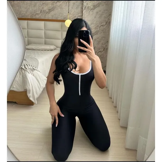 Enterizo Largo Deportivo Para Mujer