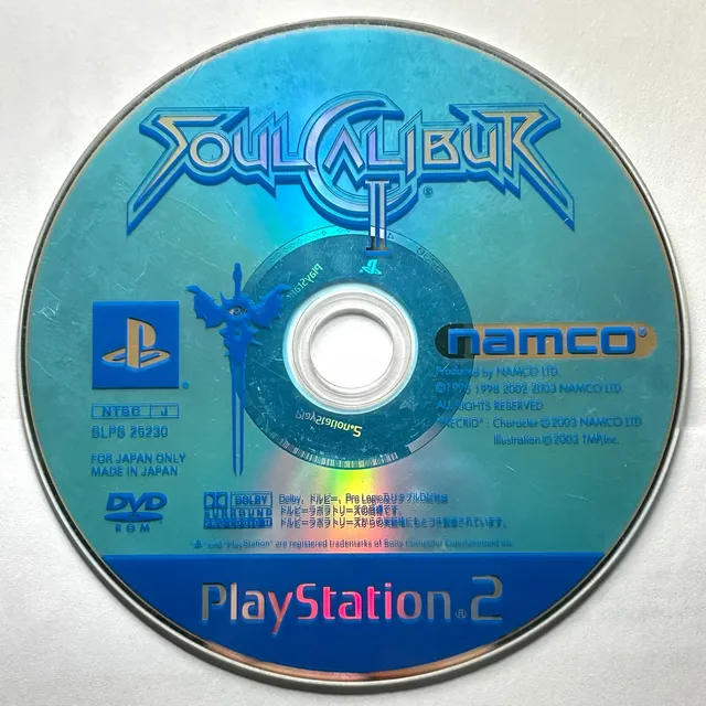 Soulcalibur Ii - Playstation 2 - Ps2 / Pstwo / Ps3 - Ntsc-jp