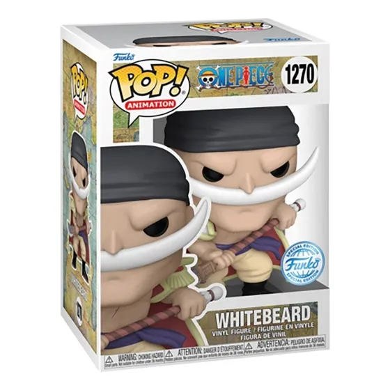 Figura De Accion Barba Blanca 1270 One Piece  Animation 