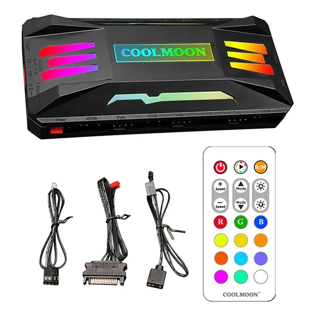 Controlador Rgb, Ventilador De Refrigeración Rhythm