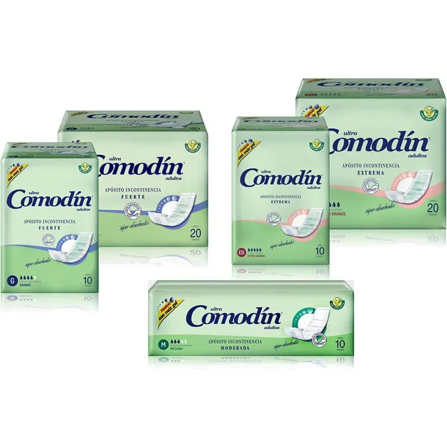 Comodin Apositos Incontinencia Moderada X 240 Unidades