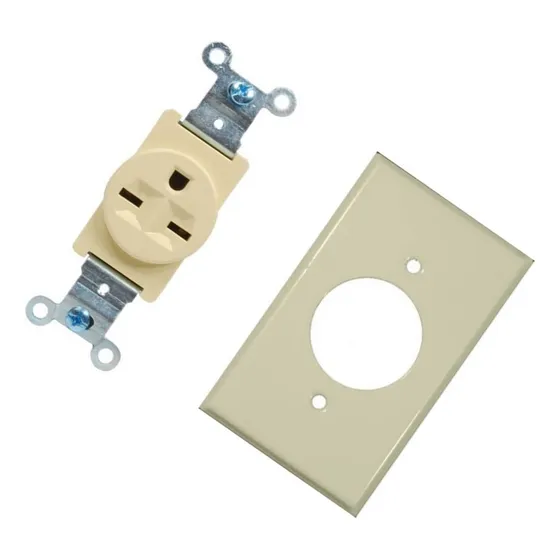 Toma Corriente Para Empotrar Tipo Chino C/tapa 220v Troen