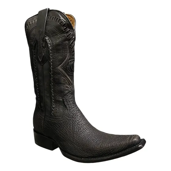 Bota Cuadra Original Vaquera Piel Genuina Tiburon 1b41ti
