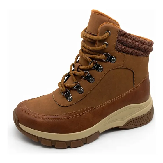 Botines Mujer Outdoor Cordones Suela Antideslizante 25-18