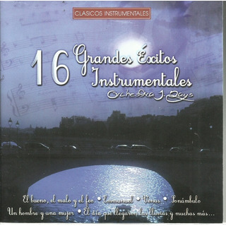 16 Grandes Éxitos Instrumentales Orchestra J. Days | Cd 16 Grandes Éxitos Instrumentales Orchestra J. Days | Cd