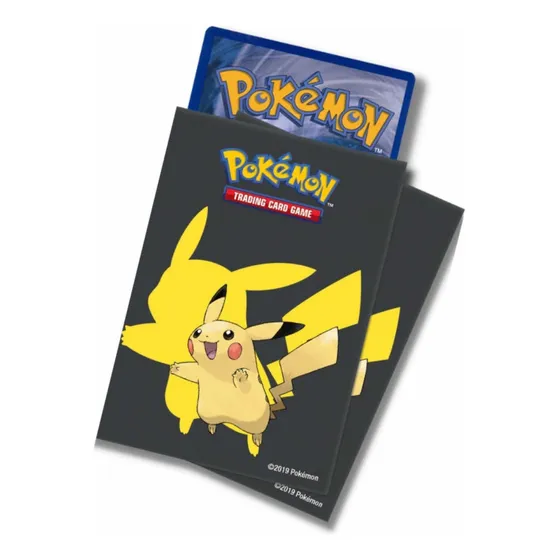 Pokemon Protector De Cartas Pikachu Ultra Pro Deck X 65 Unid
