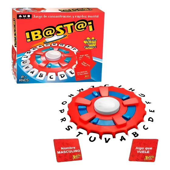 Juego De Mesa Basta Rojo Electrónico En Español -178