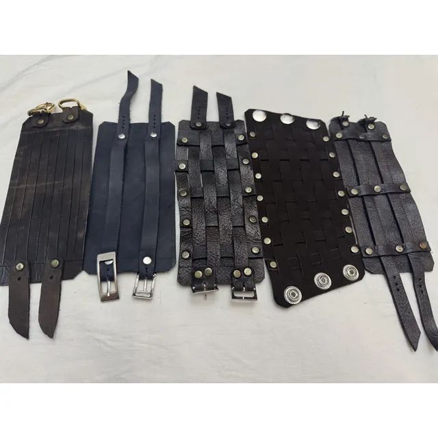 Pulseras 100% Cuero Dama. Nuevas