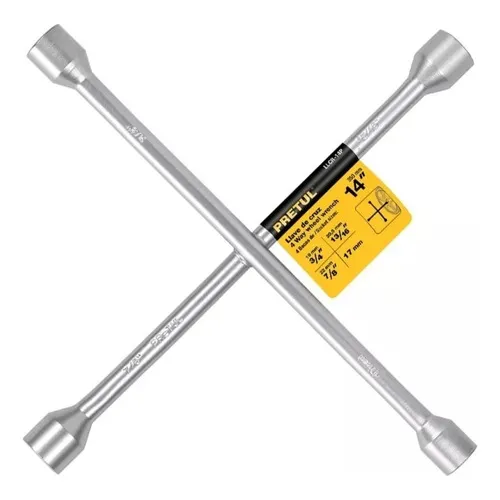 Llave Cruz 14 Pulgadas 17 Mm 3/4 13/16 7/8 Pretul 21800