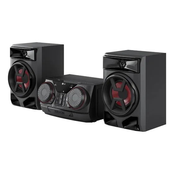 Mini System LG Xboom Ck43n Bluetooth 220w Preto 220 W Preto