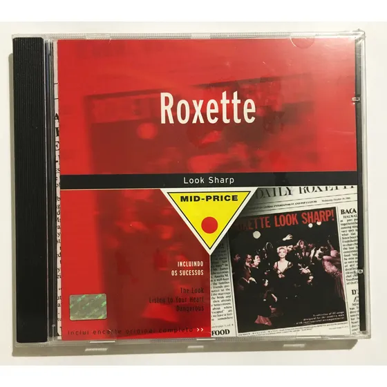 Cd Roxette - Look Sharp (mid Price/lacrado)