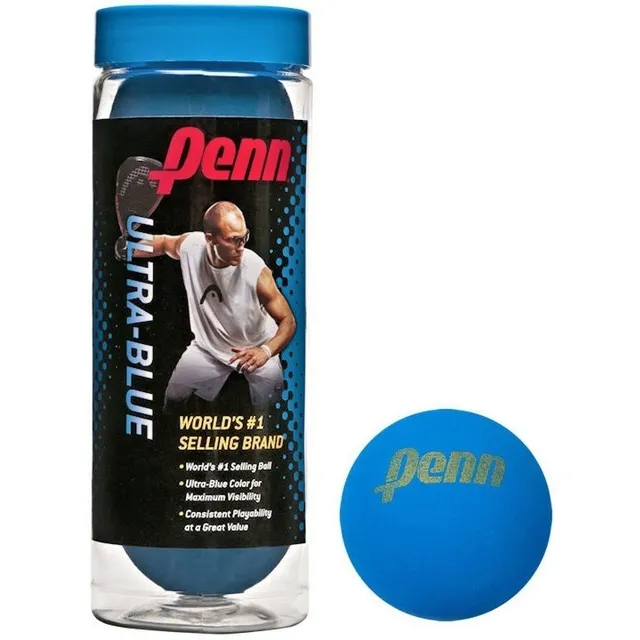 Pelotas Azul - Penn Ultra Blue Racquetballs