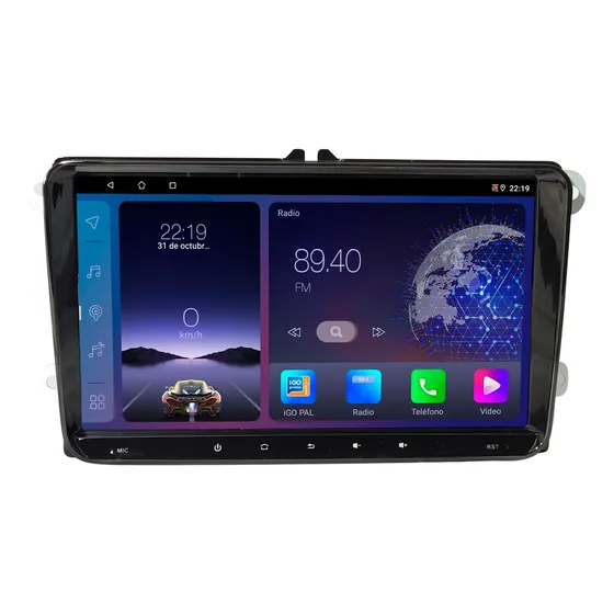 Pantalla 9 Vw Vento 2012-18 Stereo Android 4gb 64gb Carplay