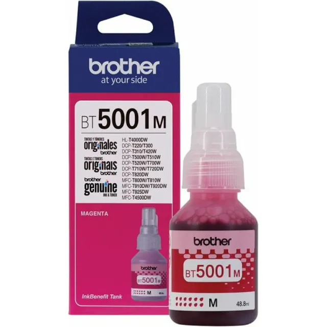 Botella De Tinta Brother Bt5001m Magenta