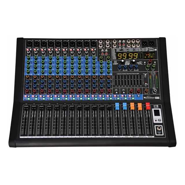 Mezcladora De Audio Markimton 14 Canales Ma14 Con 2*99 Dsp