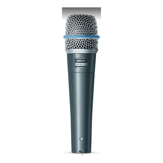 Micrófono Shure Beta 57a Dinámico Cardioide Gris Oscuro