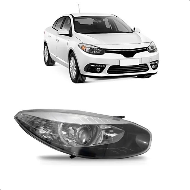 Farol Fluence 2014 2015 2016 Eletrico Com Motor Fume
