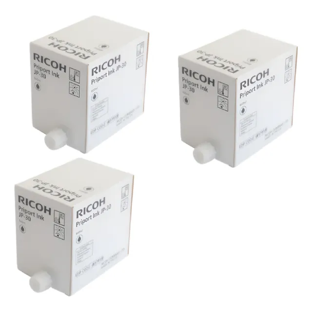 Pack 3 Tinta Original Ricoh Jp30 Jp3000/1250/235