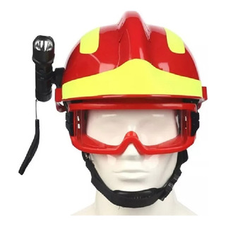 Casco De Rescate Bomberos Seguridad Con Lampara Y Goggles Casco De Rescate Bomberos Seguridad Con Lampara Y Goggles